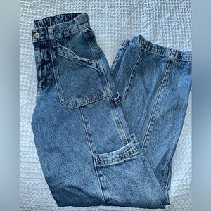 Cargo high waisted jeans